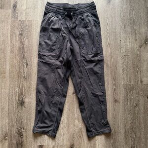 lululemon athletica Women's Black Cargo Jeans